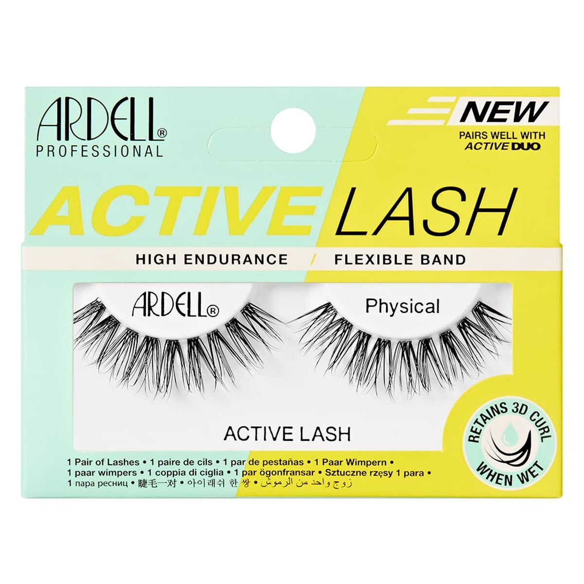 False Set Βλεφαρίδων Ardell Active Lashes Physical